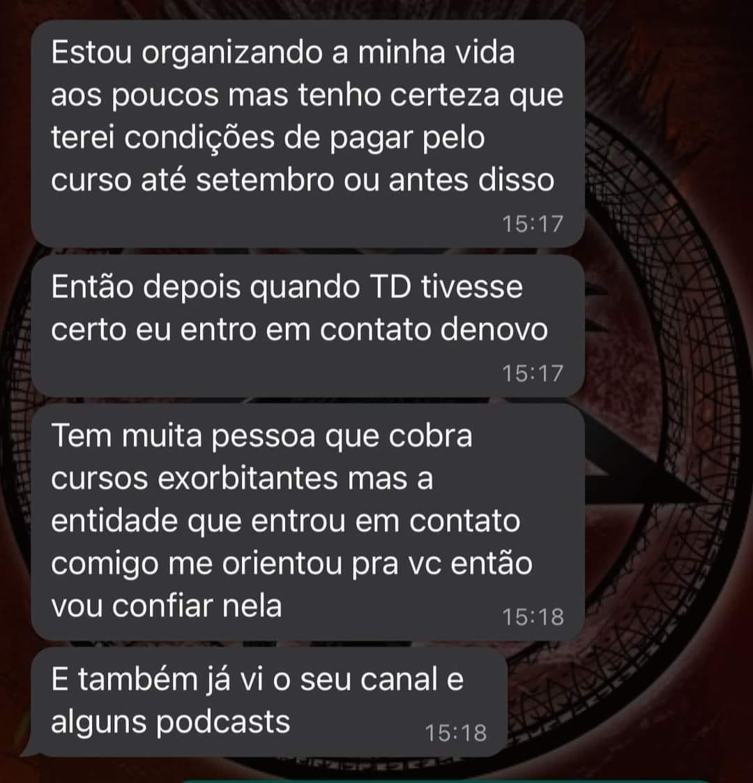 depoiment curso