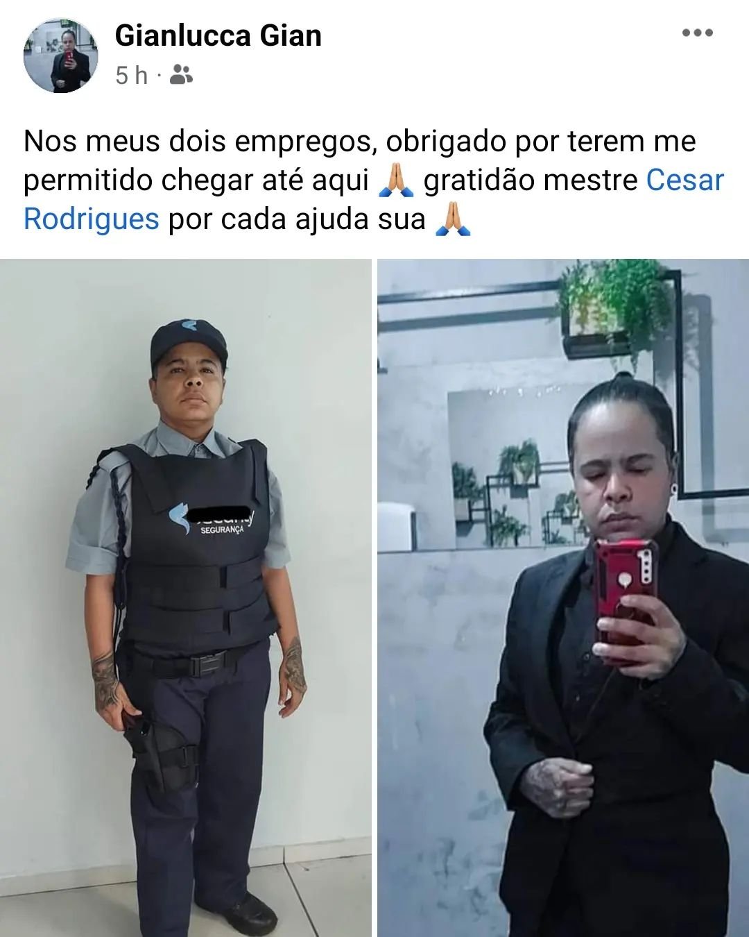 depoimento seguidor